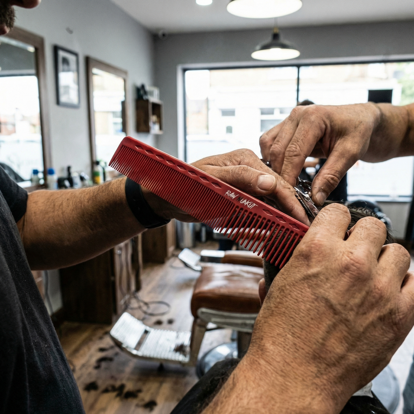 Raw N Unkut Parting Comb for Precision Styling and Ultimate Control RAW N UNKUT