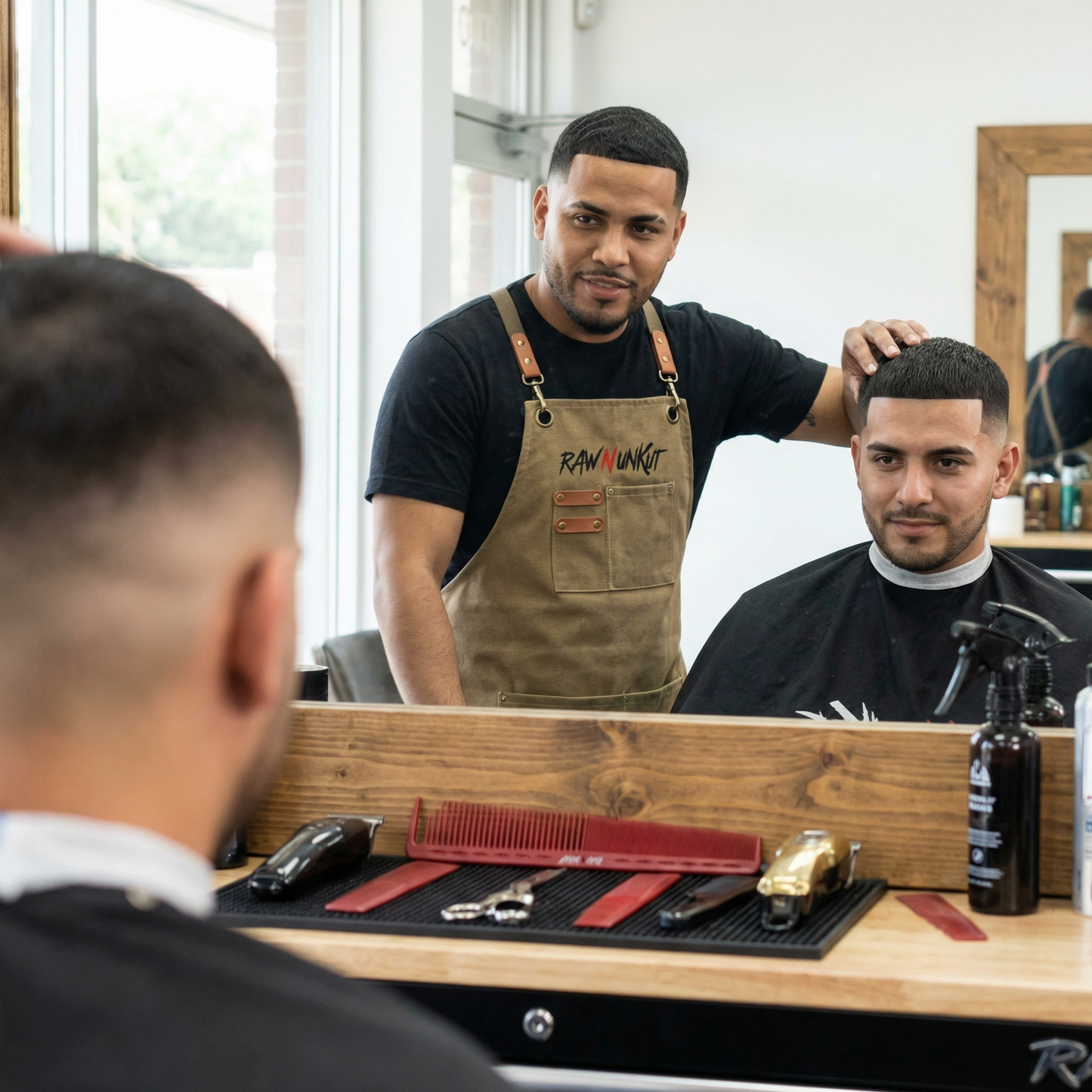 Raw N Unkut Parting Comb for Precision Styling and Ultimate Control RAW N UNKUT