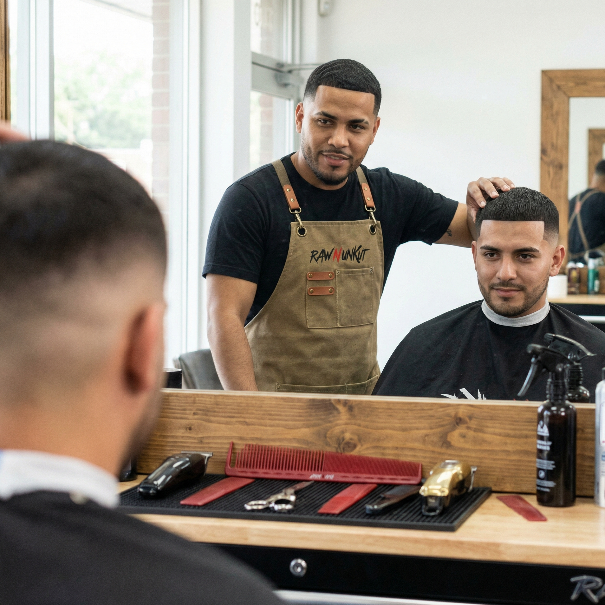 Raw N Unkut Parting Comb for Precision Styling and Ultimate Control RAW N UNKUT