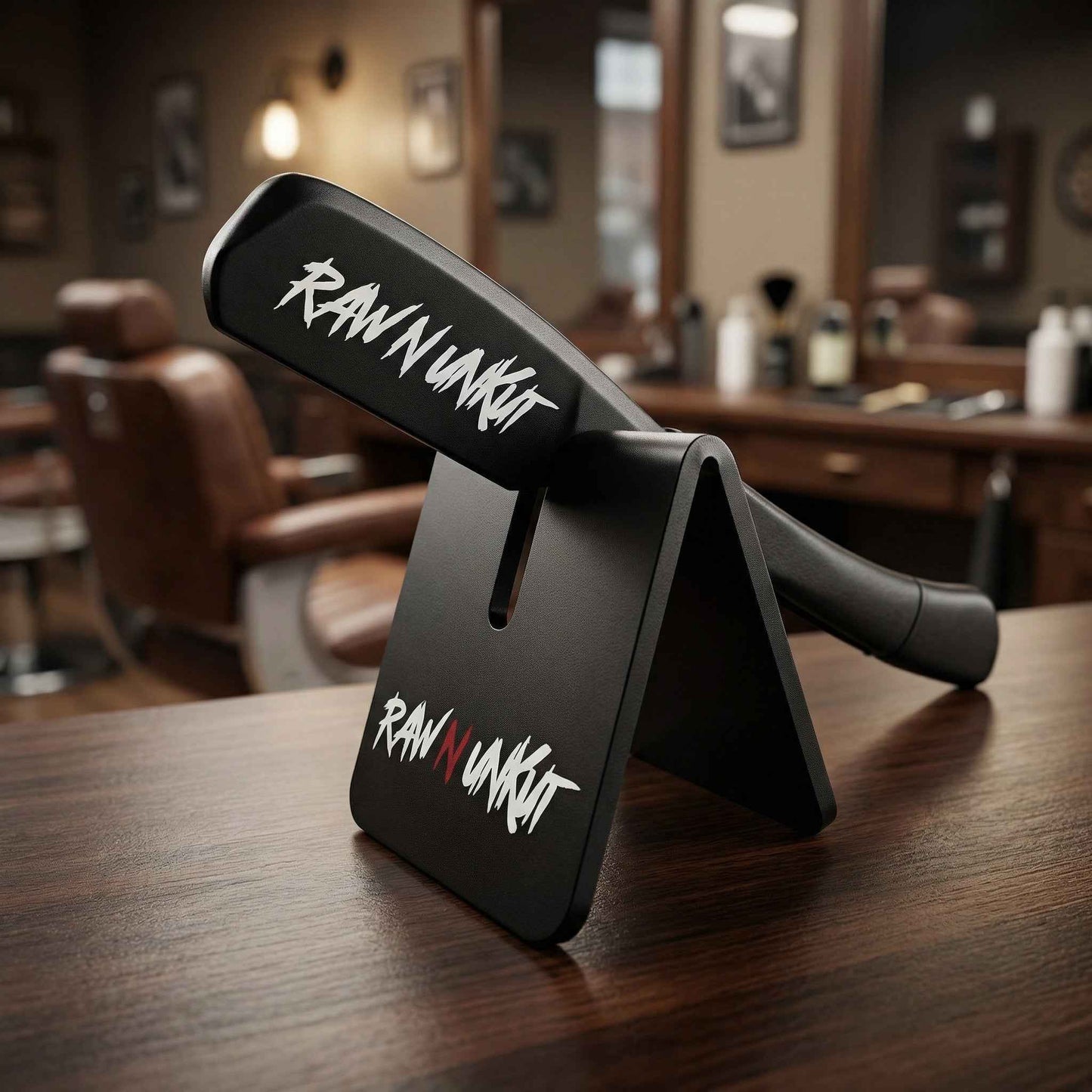 Raw N Unkut Kamisori Straight Razor Holder for Barbers RAW N UNKUT