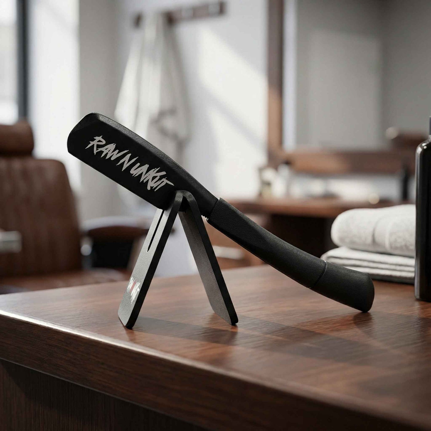 Raw N Unkut Kamisori Straight Razor Holder for Barbers RAW N UNKUT