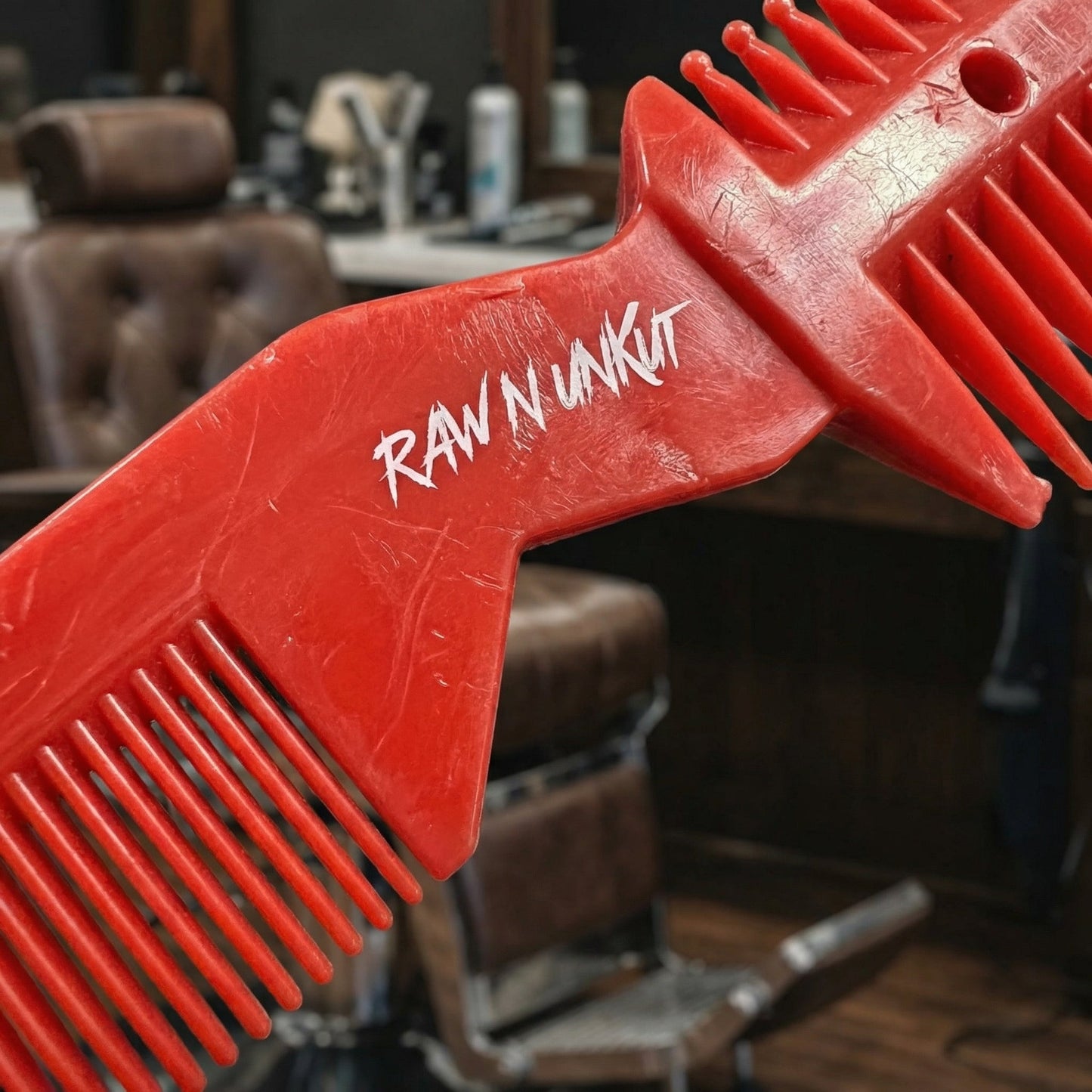 Raw N Unkut Razor Comb – Professional Hair Cutting Tool for Barbers RAW N UNKUT