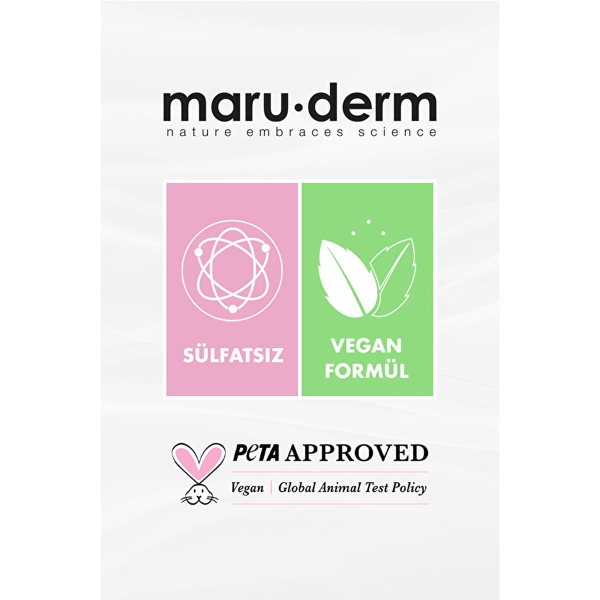 Maruderm Repairing Hair Care Tonic - Nourishes & Repairs Damaged Hair with Argan Oil & Amino Acids Beauty Care Bag