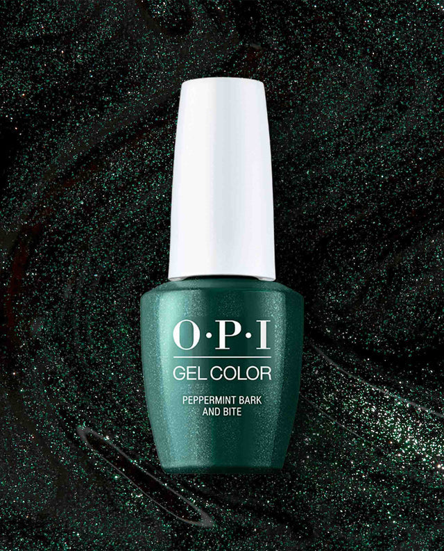 OPI - Q01 Peppermint Bark And Bite (GEL)(Limited)