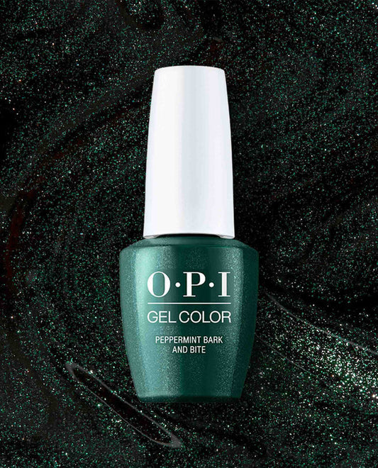 OPI - Q01 Peppermint Bark And Bite (GEL)(Limited)