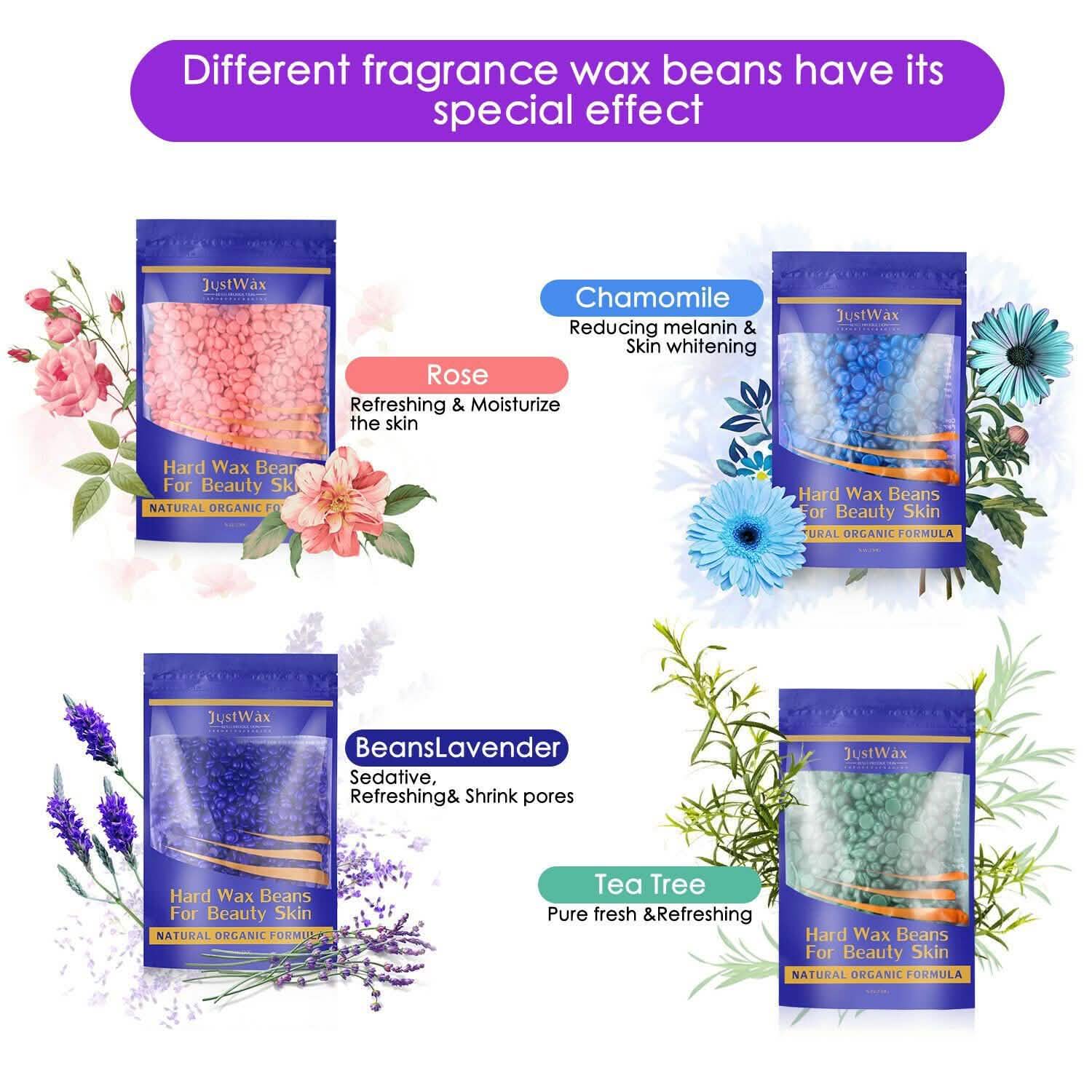 Hot Wax Warmer Hair Removal Depilatory Waxing Kit DailySale