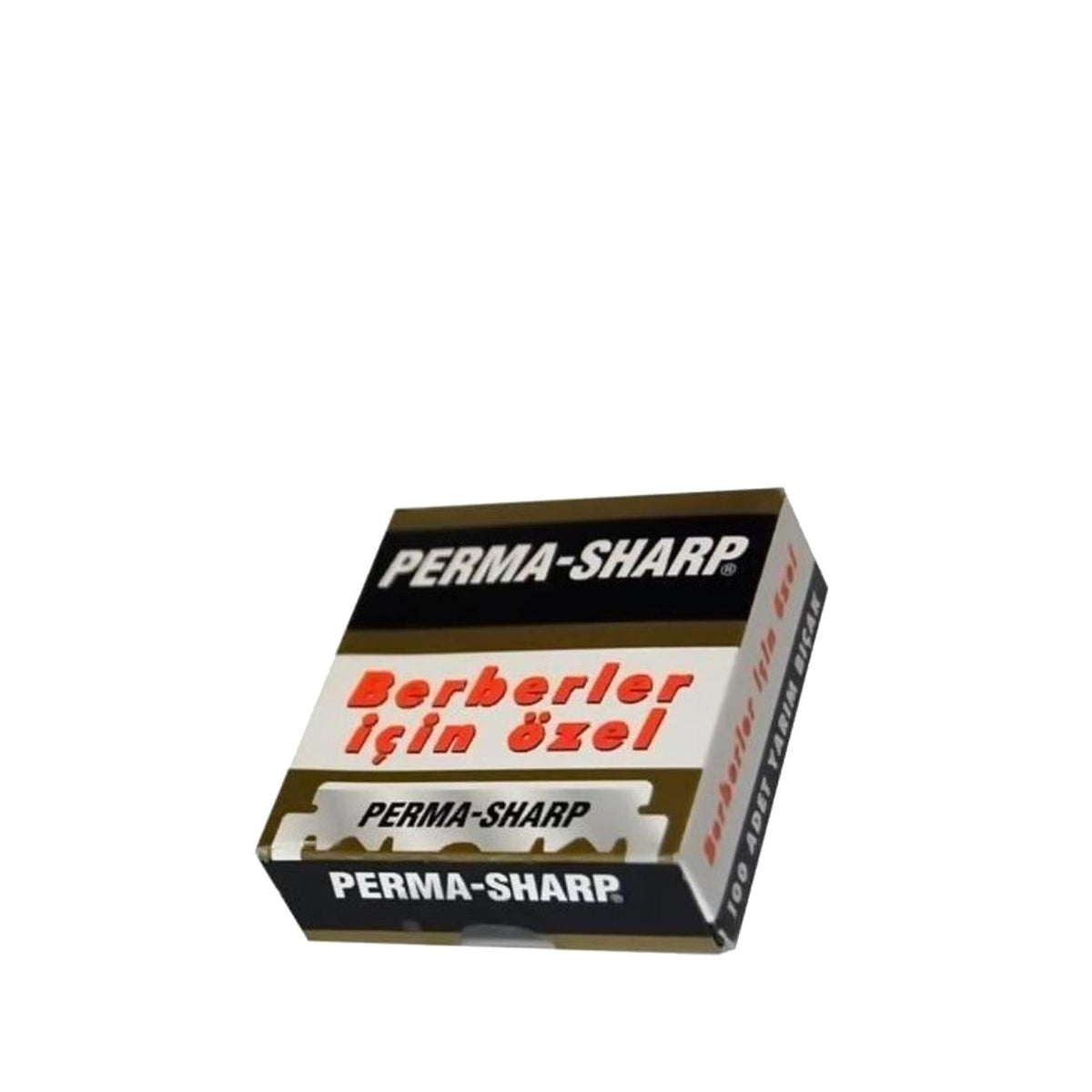 Perma-Sharp Half Blades for Barbers 100-Pack Beauty Care Bag