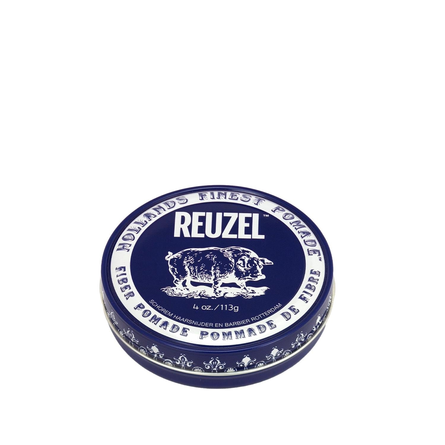 Reuzel Fiber Pomade 113g - Strong Hold Hair Styling for Textured Looks Beauty Care Bag