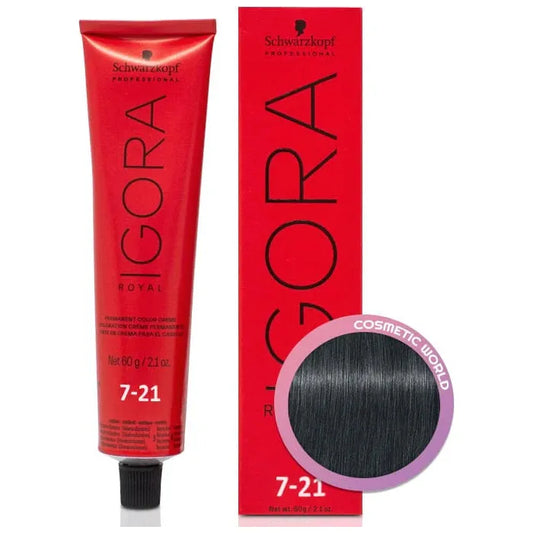Schwarzkopf Igora Royal Hair Color  7-21  2.1oz Pasteur Pharmacy
