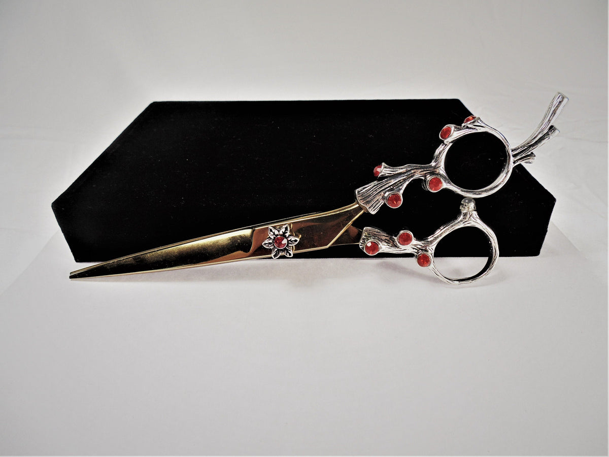 Professional hair dressing shear 6.25" (Mystical series - Red Gold) Tamsco Precision Tools