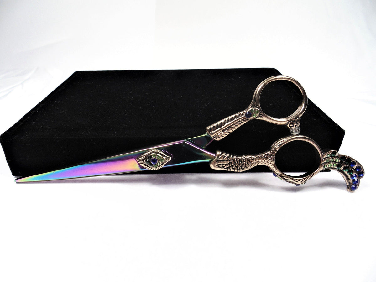 Professional hair dressing shear 6.25" (Mystical series - MULTICOLOR) Tamsco Precision Tools