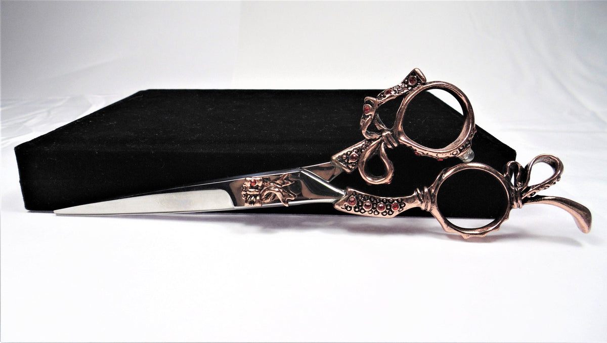 Professional hair dressing shear 6.25" (Mystical series - Bronze) Tamsco Precision Tools