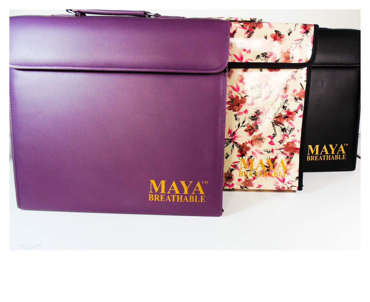 Maya Nail Polish collection of 36 (In a handy zipper case) Tamsco Precision Tools
