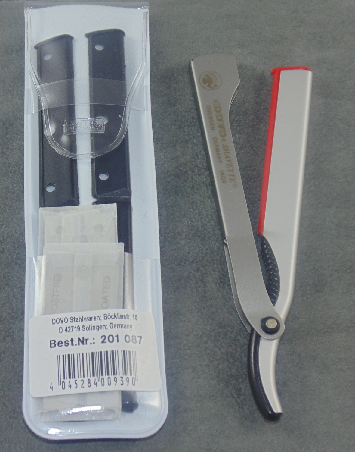 DOVO Shavette (Silver ) Tamsco Precision Tools