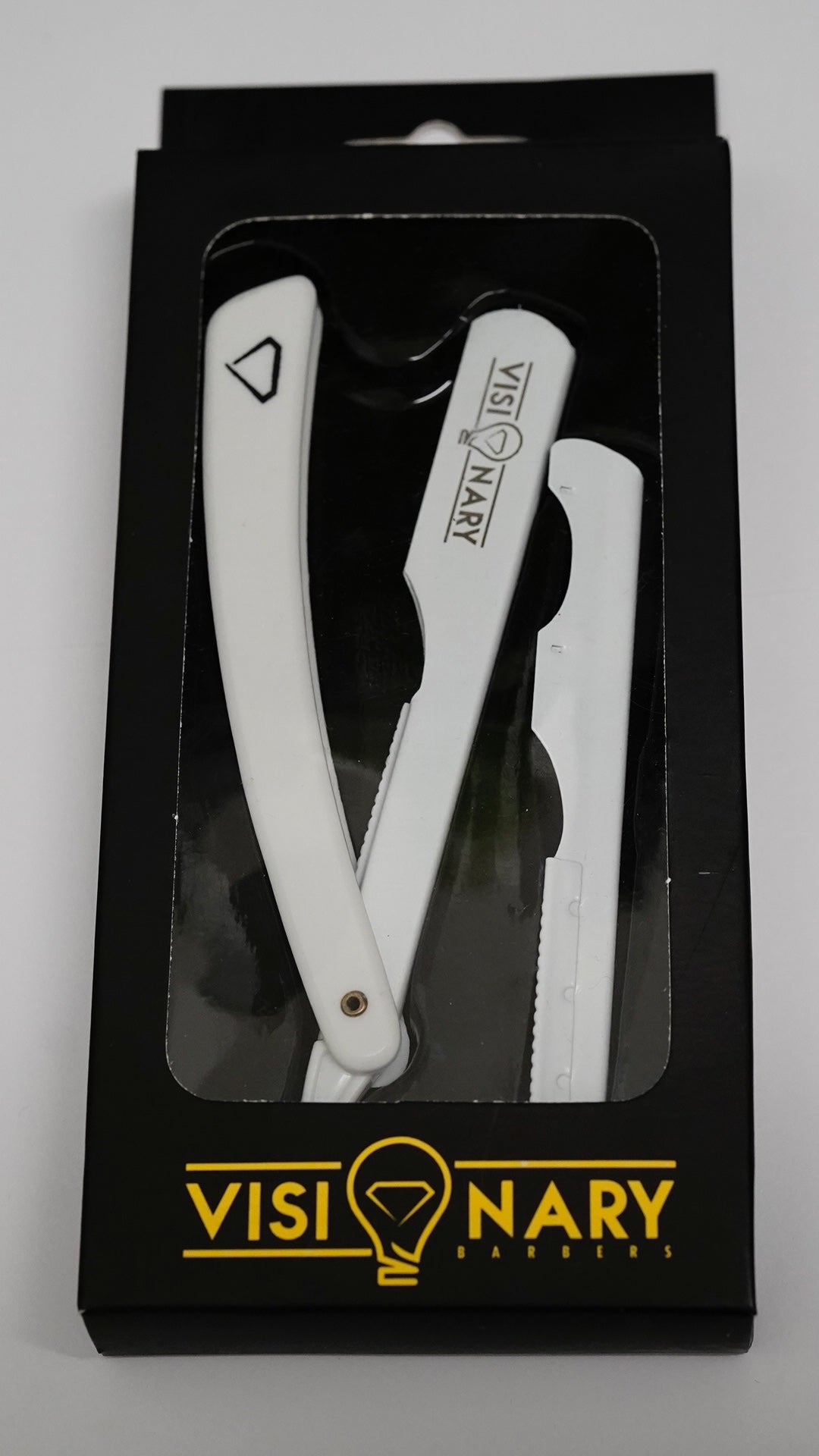 Classic White Razor Visionary Barbers