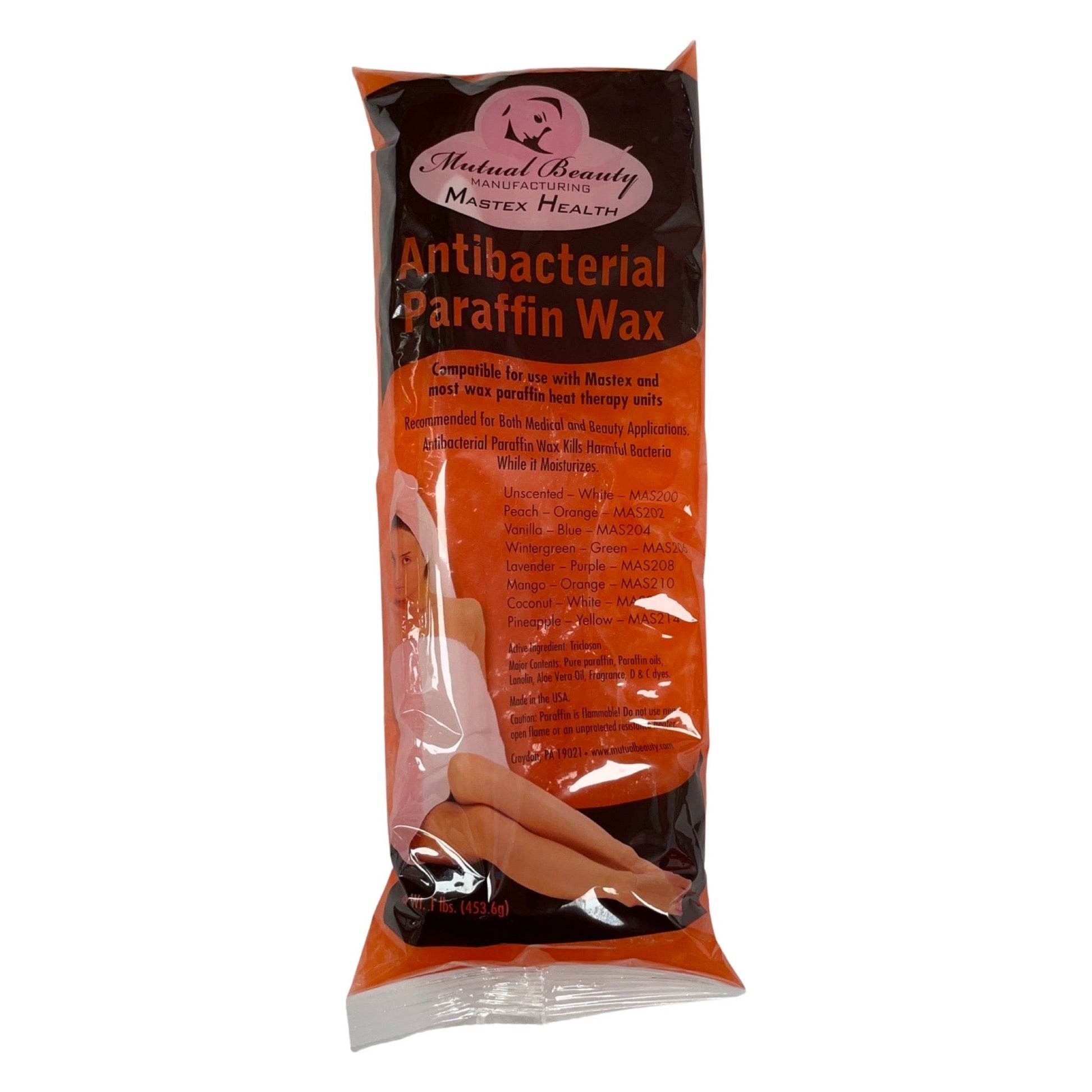 Paraffin Wax - Mango | Antibacterial Lunali Nail Supply