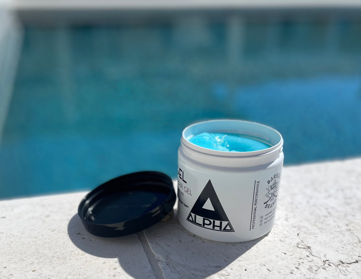 Alpha Hair Gel (Magic blue) Alpha hair products