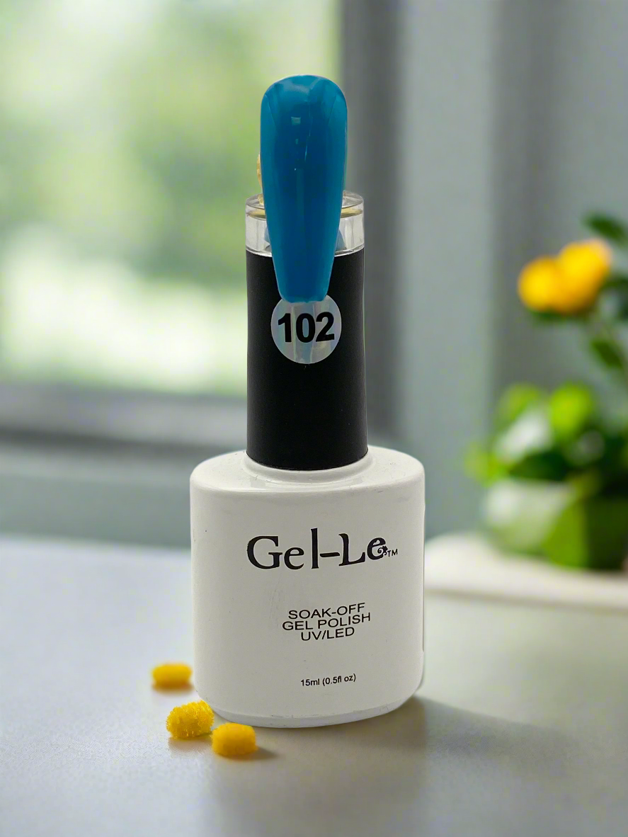 Gel-Le - 102 Teal-ing (Gel) Queen Nails & Beauty Supplies