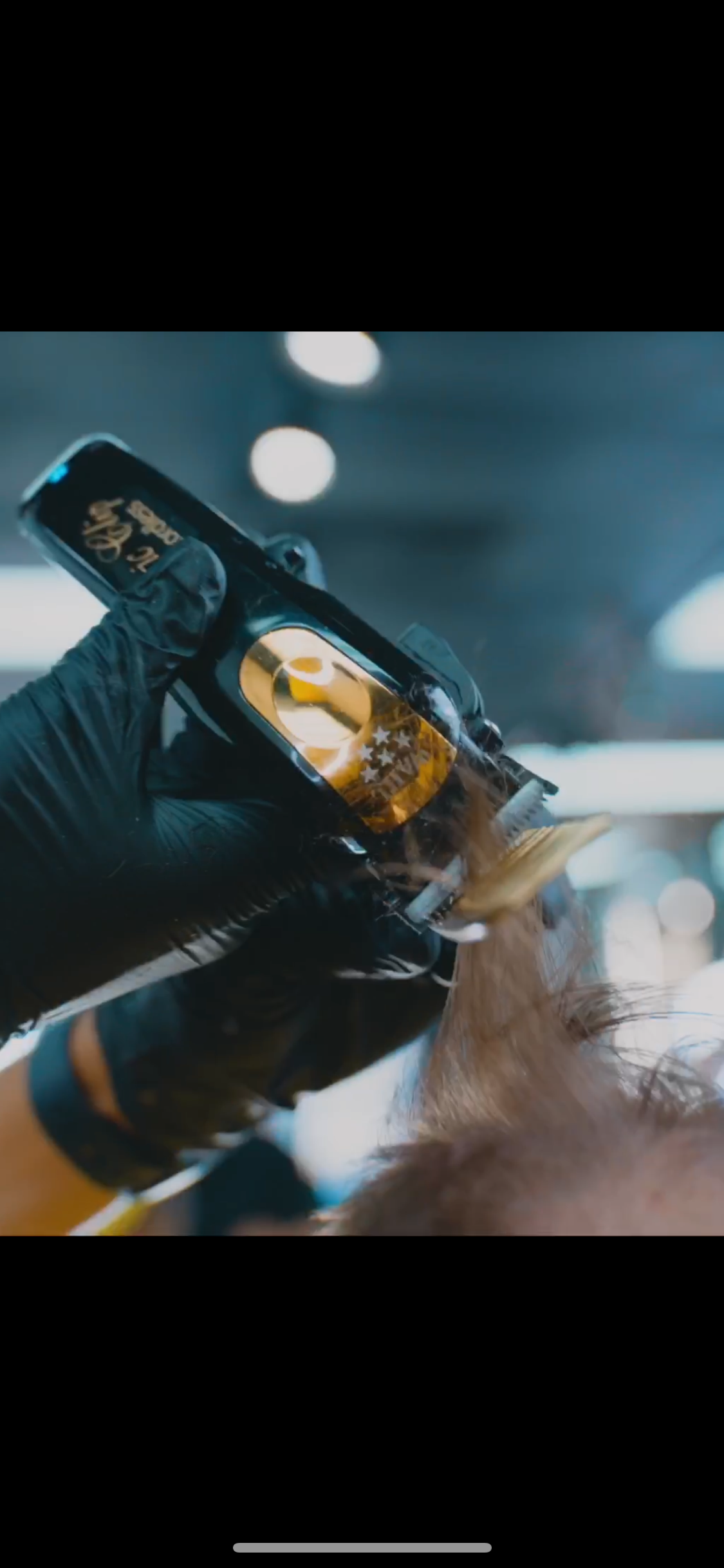 Gold Aluminum Fade & Clipper Over Comb Visionary Barbers