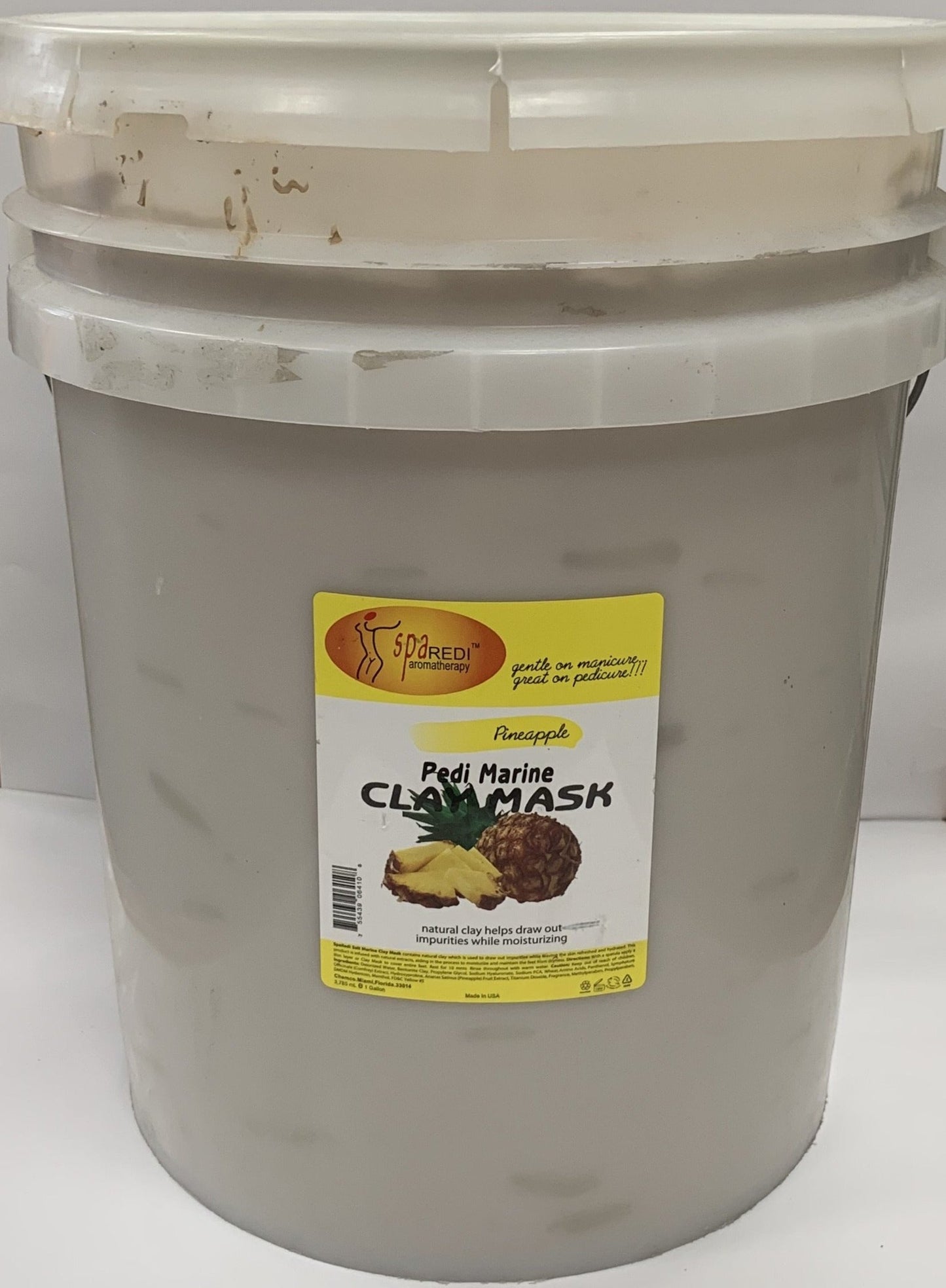 Spa Redi - Clay Mask - Pineapple 5Gal (DIscontinued)