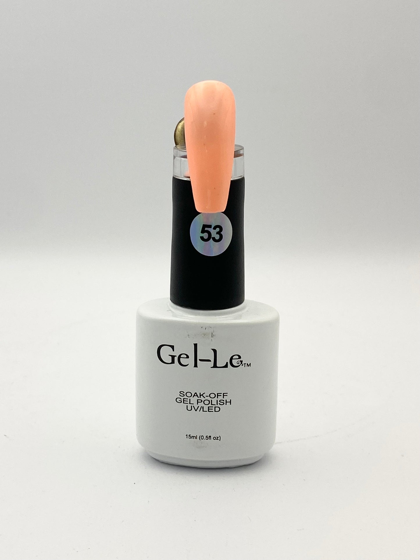 Gel-Le - 053 I'm Peachy Today (Gel) Queen Nails & Beauty Supplies