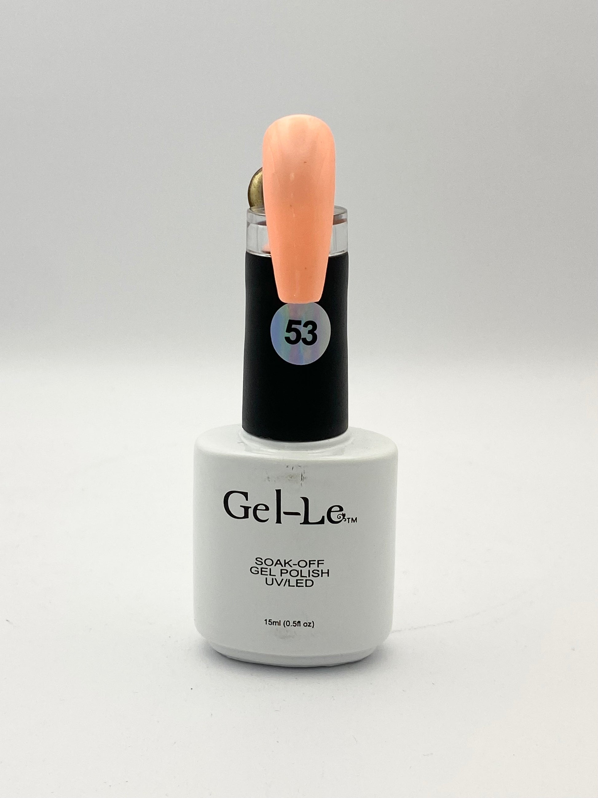 Gel-Le - 053 I'm Peachy Today (Gel) Queen Nails & Beauty Supplies
