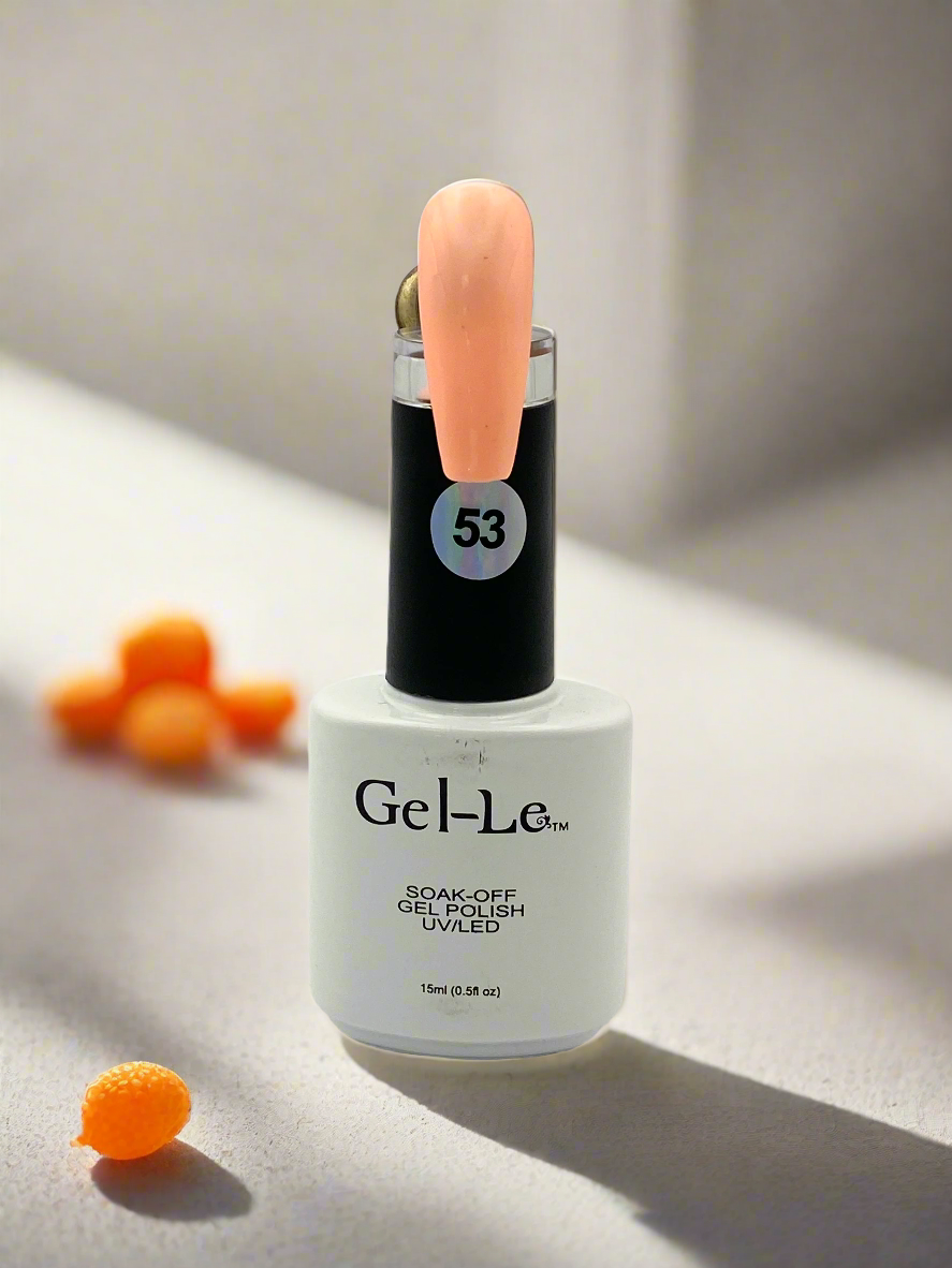 Gel-Le - 053 I'm Peachy Today (Gel) Queen Nails & Beauty Supplies