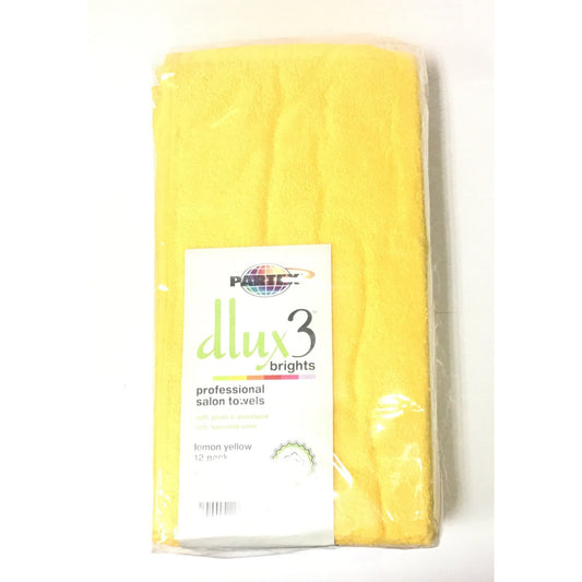 Partex - Salon Towels: Lemon Yellow 16” x 29”(12pc)(Limited)