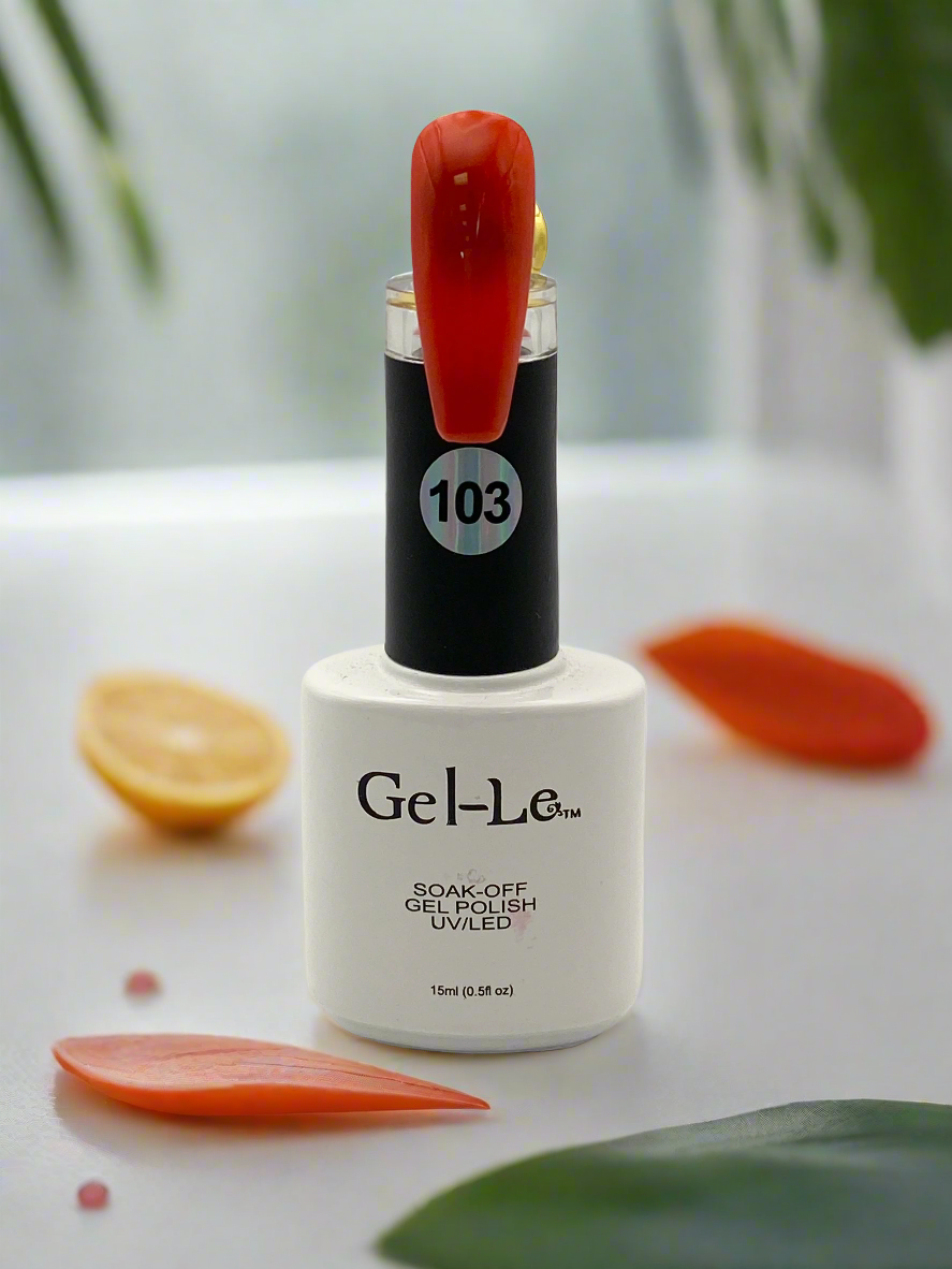 Gel-Le - 103 Hungry Red (Gel) Queen Nails & Beauty Supplies