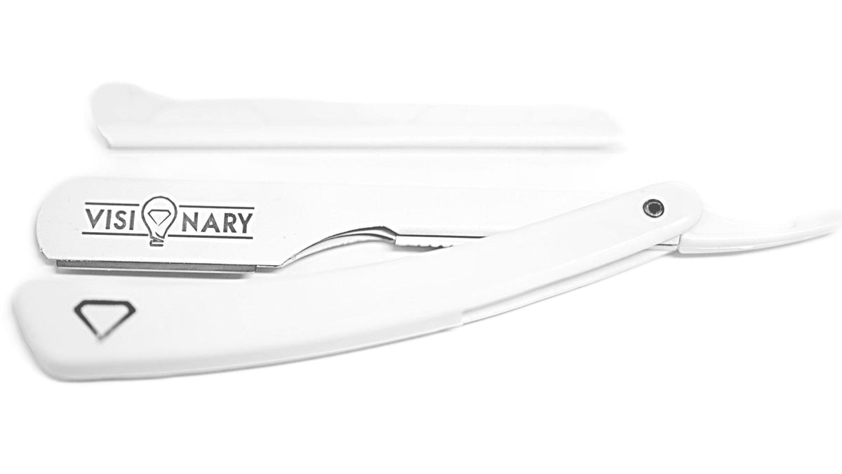 Classic White Razor Visionary Barbers
