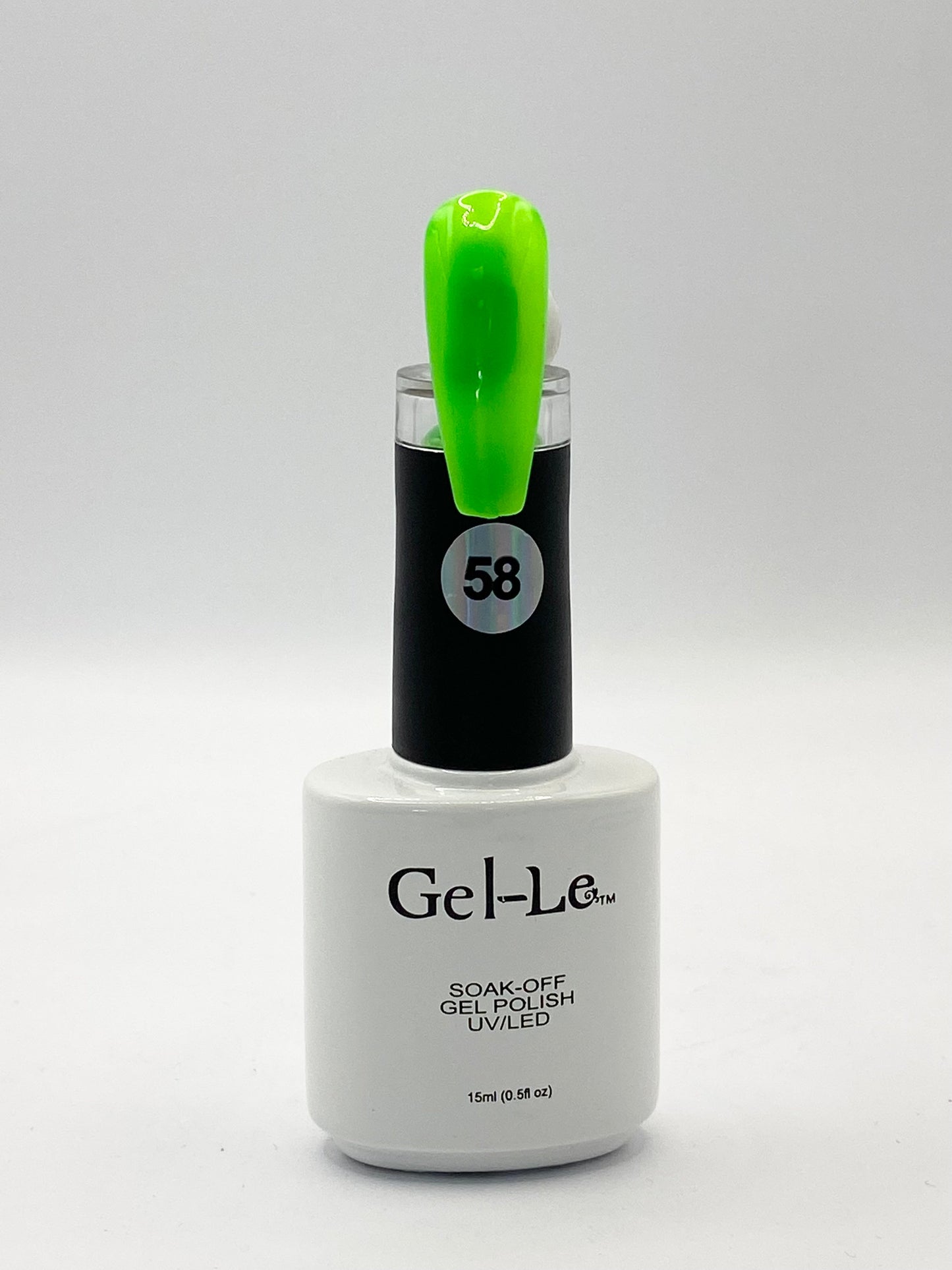 Gel-Le - 058 Neon Green (Gel) Queen Nails & Beauty Supplies