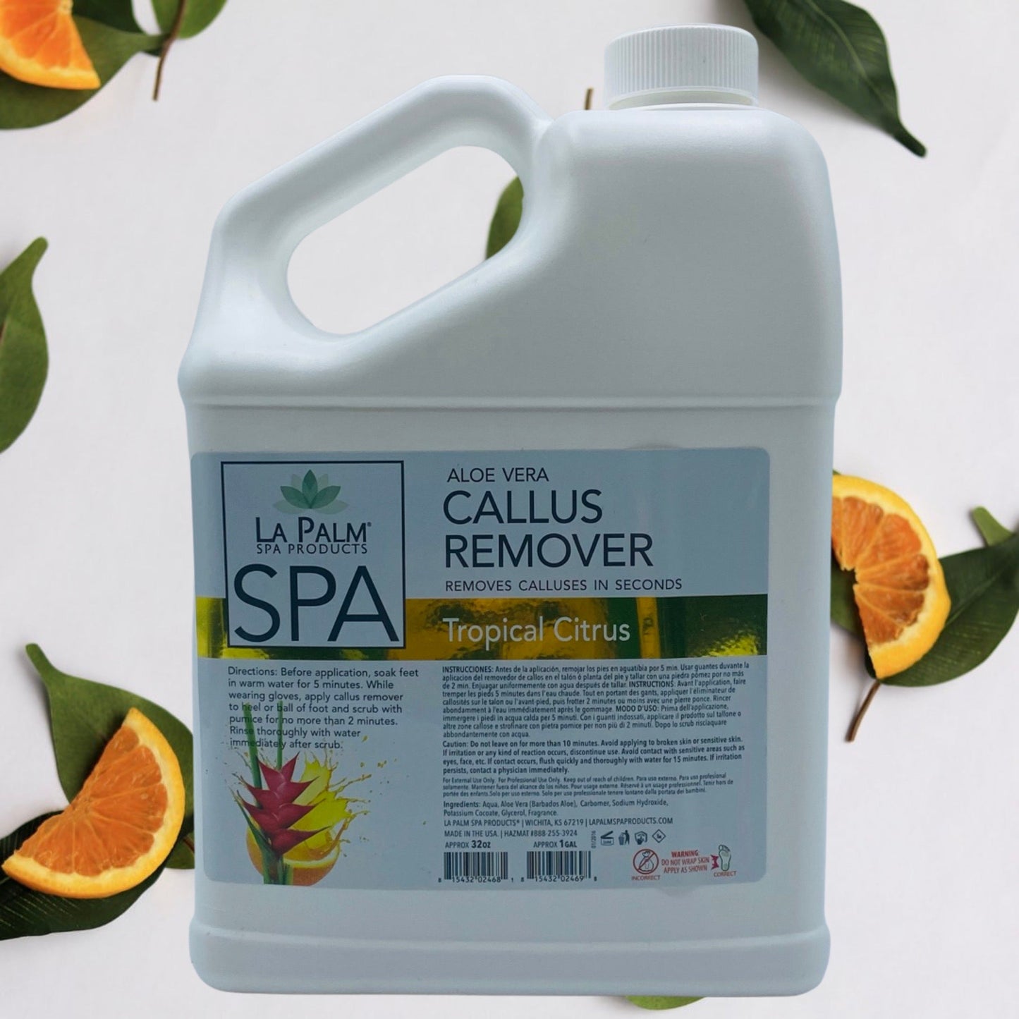 Callus Remover Tropical Citrus - 1 Gal Lunali Nail Supply
