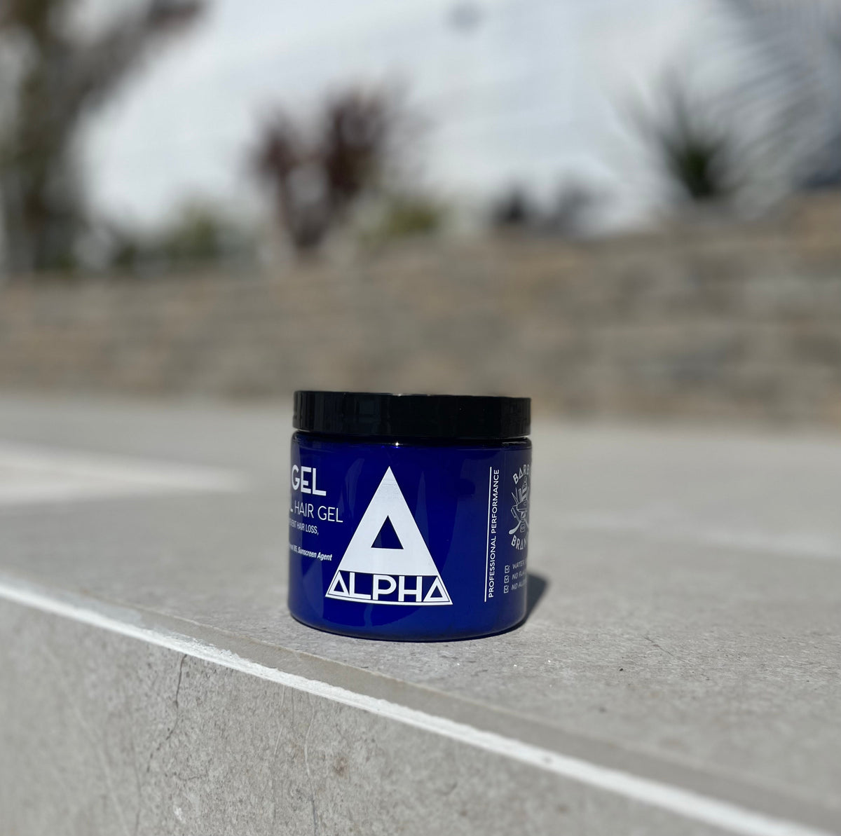 Alpha Hair gel ( Blue) Alpha hair products