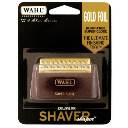 WAHL SHAVER REPLACEMENT GOLD FOIL SUPER CLOSE The Barber Plug