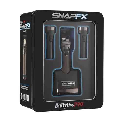 BaBylissPRO SNAPFX Trimmer with FREE 2 Replacement Batteries Certified Clippers