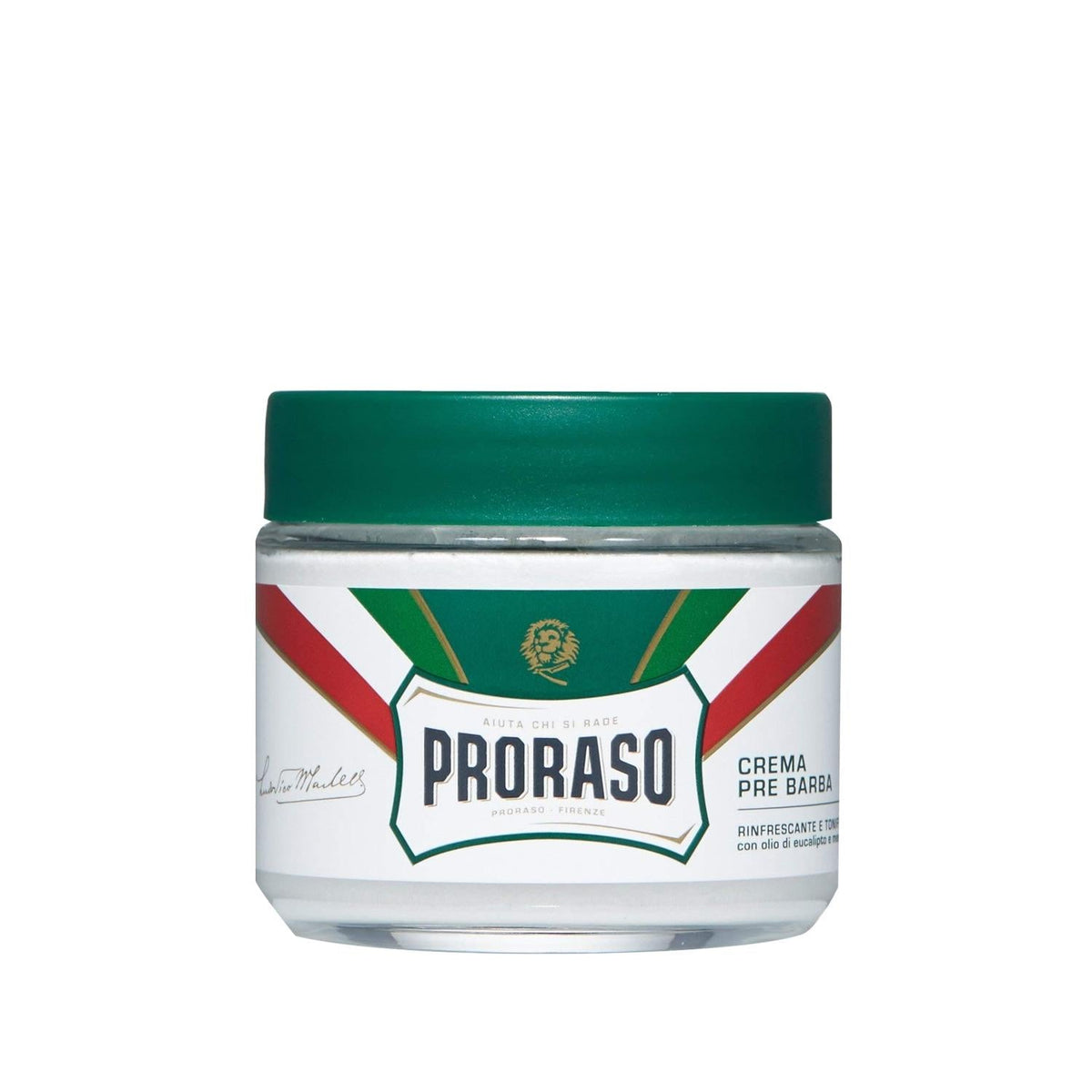 Proraso Eucalyptus and Menthol Pre-Shave Cream for Men - Soothing, 10.14 fl oz Beauty Care Bag
