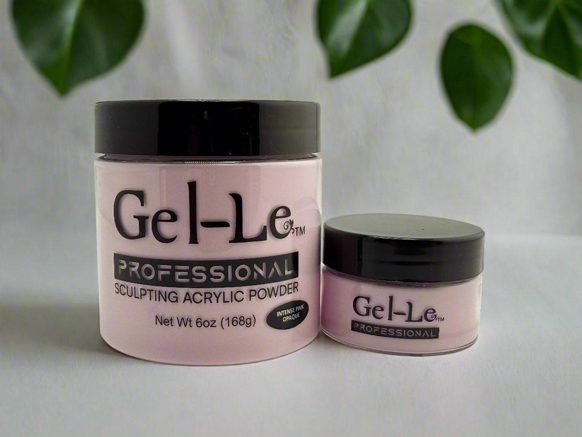 Gel-Le - Acrylic Powder - Intense Pink Opaque