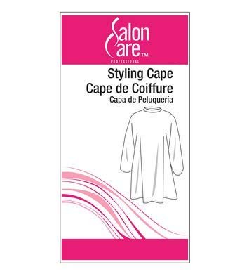 Ion Hair Cutting Cape, White, 1 Piece VIP Extensions