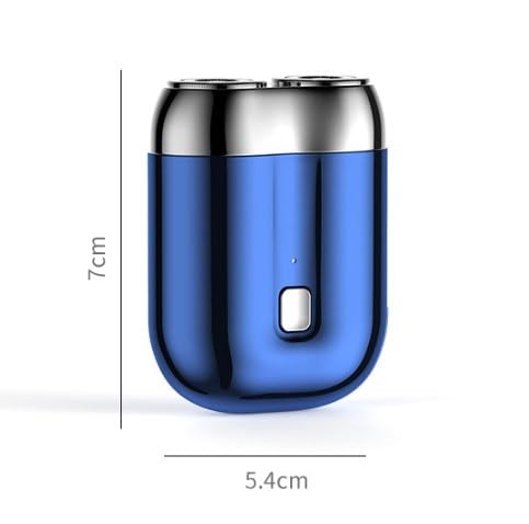 I.Ureza Mini Shaver, I.Ureza Shavers, Monhck - Mini Shave Portable ElectricShaver for Men, Electric Razor for Men Pocket Size Mini PortableShaver, Waterproof (Green) 7DAY'S