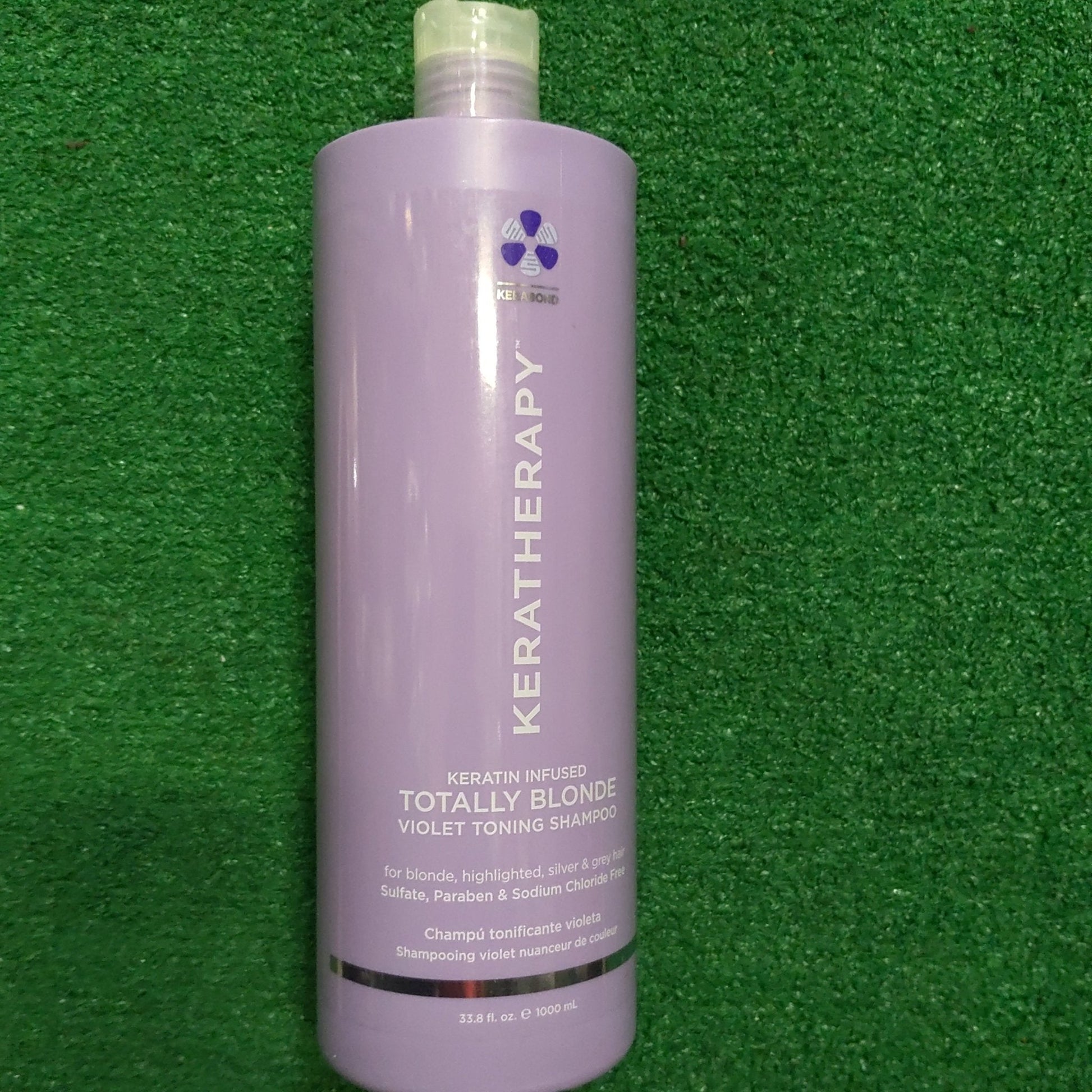 Keratherapy Totally Blonde Violet Toning Shampoo & Conditioner Set VIP Extensions