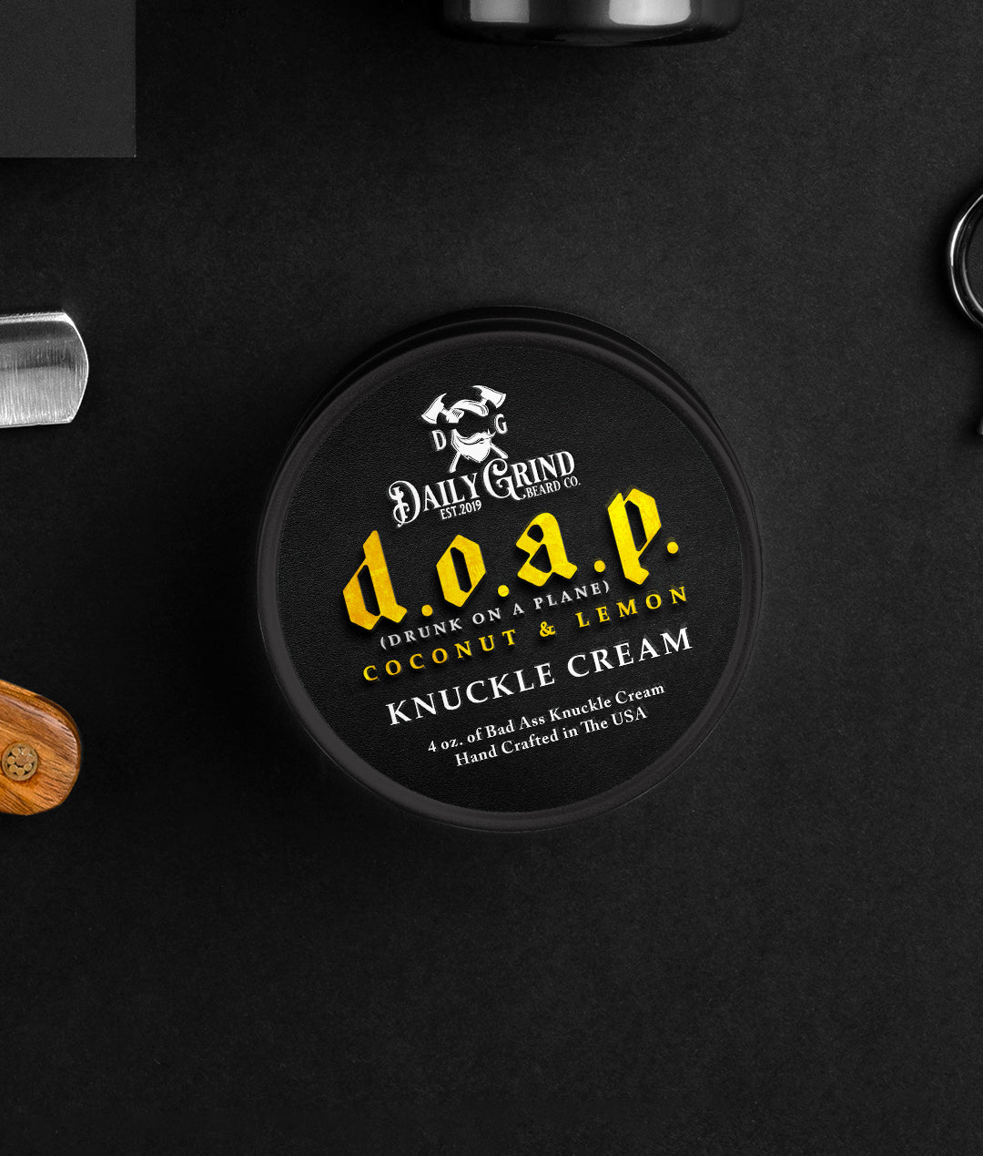 Knuckle Cream - DOAP - Lemon, Fresh Coconut Daily Grind