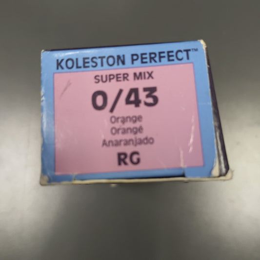 Wella Koleston Perfect 0/43 Hair Color Tube VIP Extensions