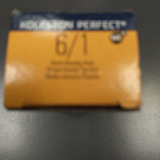Wella Koleston Perfect ME+ Permanent Hair Color 2 oz-6/1 Dark Blonde/Ash VIP Extensions