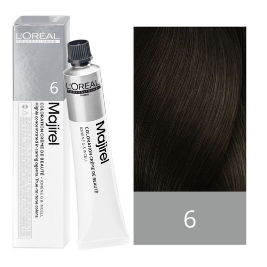 L'Oréal Majirel Permanent Hair Color 6 6N Dark Blonde 60ml Pasteur Pharmacy