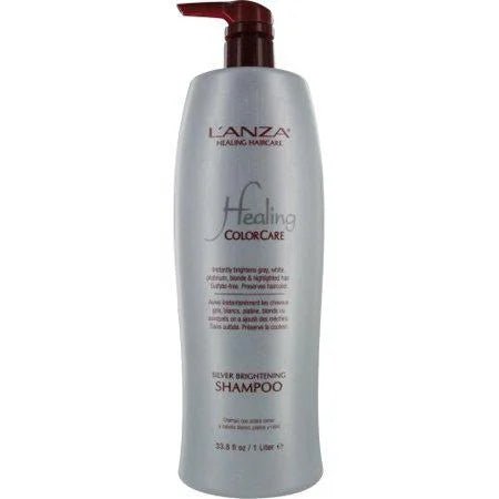 L'ANZA Healing ColorCare Silver Brightening Shampoo, 33.8 oz VIP Extensions