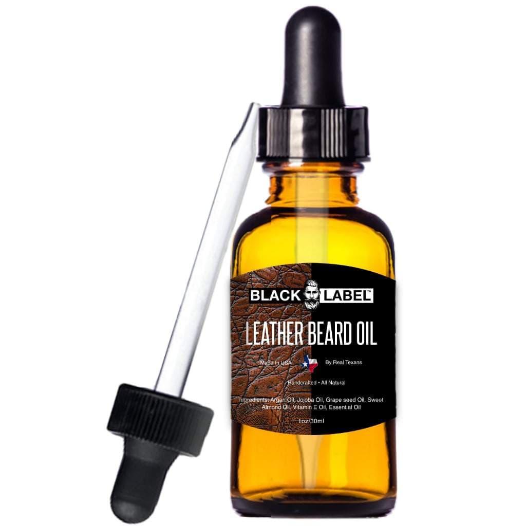 Leather Beard Oil Blacklabel Beard Company