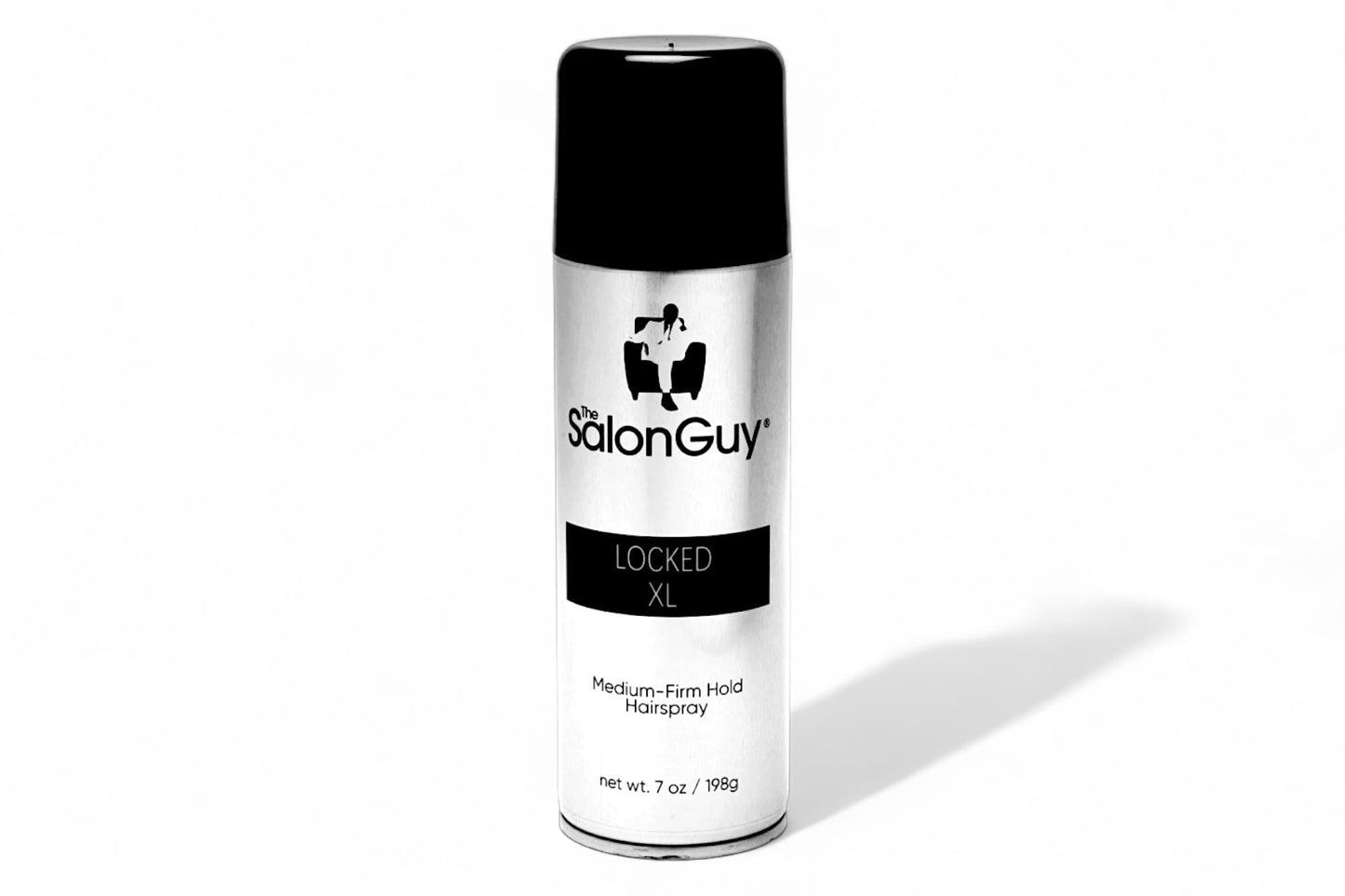 LOCKED XL Hairspray – Medium Hold, Flexible Styling Spray for All-Day Control | TheSalonGuy