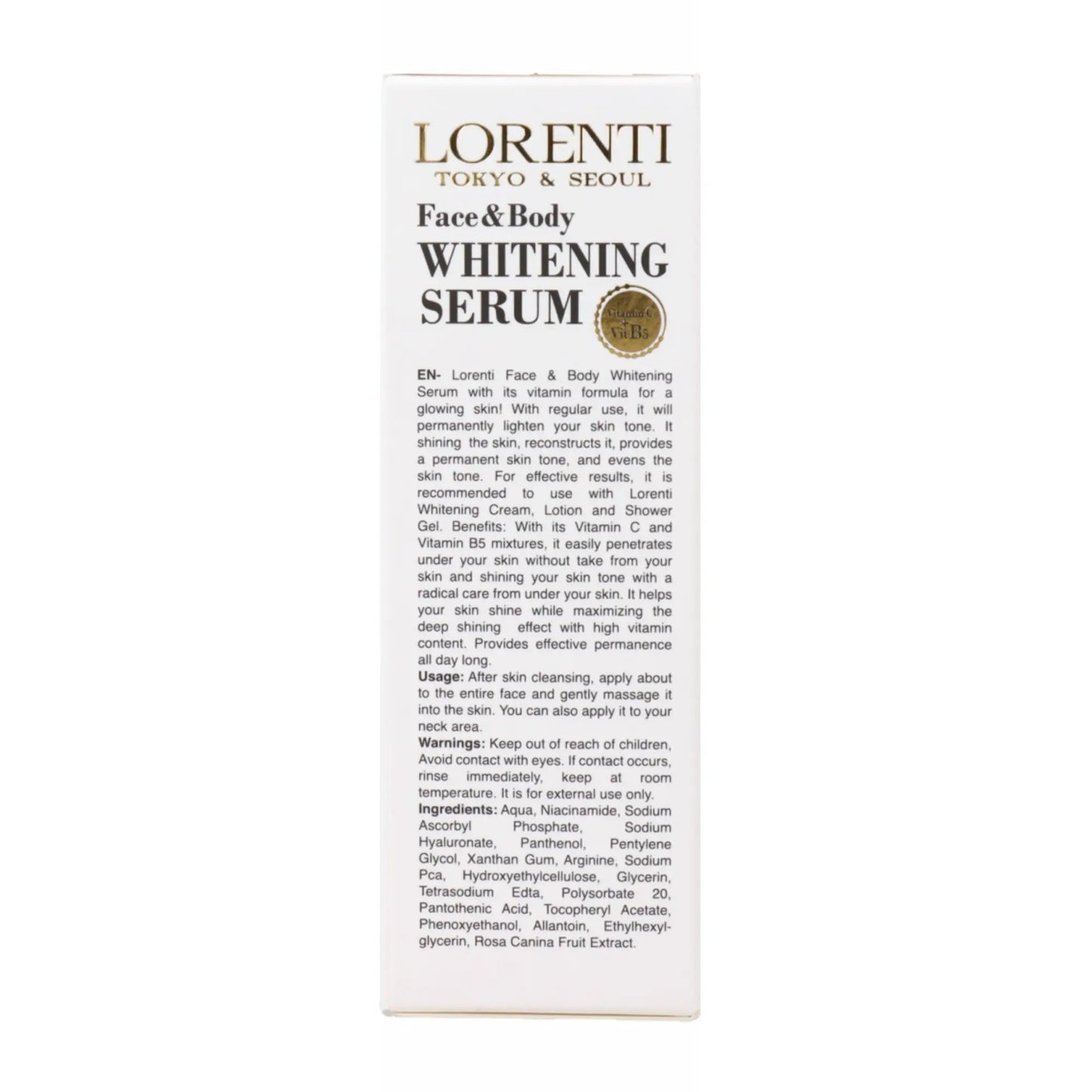 Lorenti Whitening Serum 50ml Vip Barber Supply