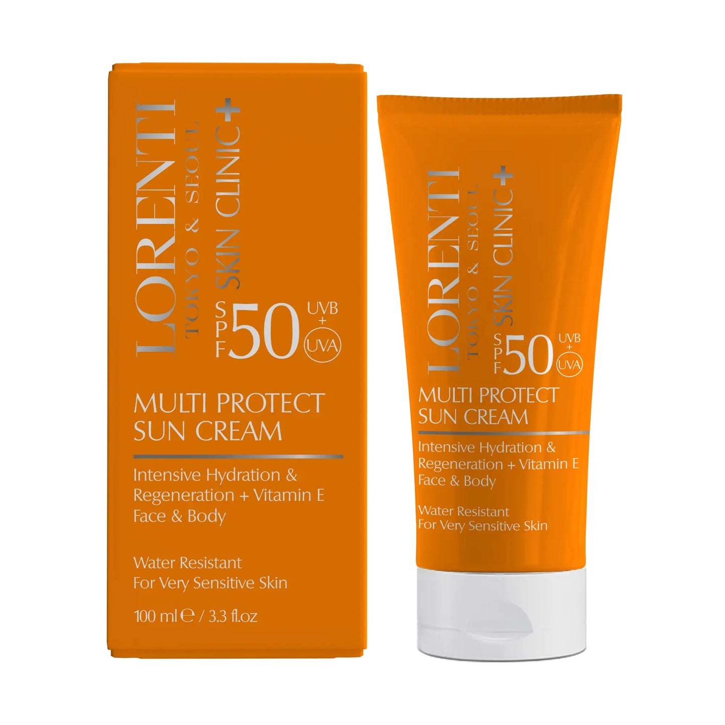 Lorenti Sun Cream SPF50 100ml Vip Barber Supply