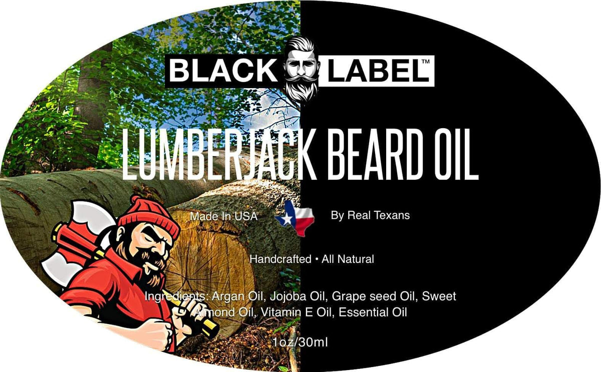 Lumberjack Beard Oil Blacklabel Beard Company
